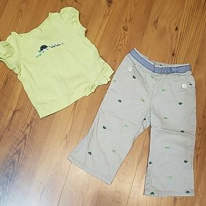 Girl's 18-24M Gymboree outfit